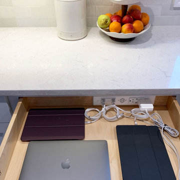 Kitchen In-Drawer Charging Outlets