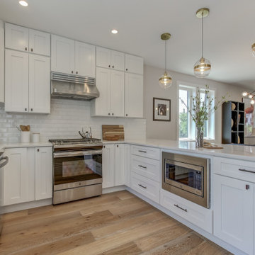 Kitchen Remodeled With Big Cooktops,Extra Dinning Space,Cabinets,Sink,Leesburg