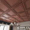 Art3d PVC Drop Ceiling Tiles, 2'x2' Plastic Sheet, Copper