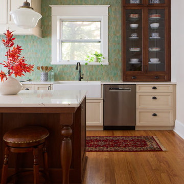 Modern Victorian Kitchen & Bath Remodel