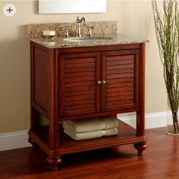 Customize Solid Wood Bathroom Vanity- - Products