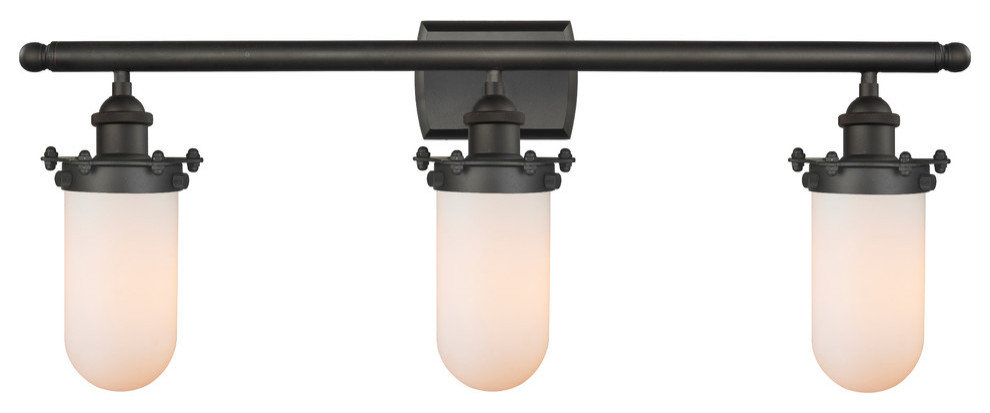 Innovations Kingsbury 3-Light Bathroom Fixture, Oiled Rubbed Bronze ...