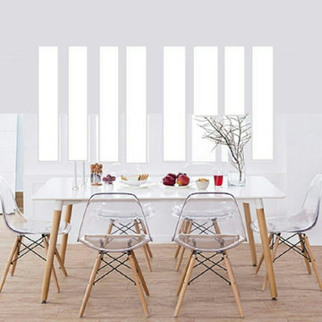 Clear Lucite Acrylic Dining Chairs