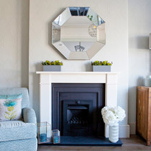 fireplace mantle