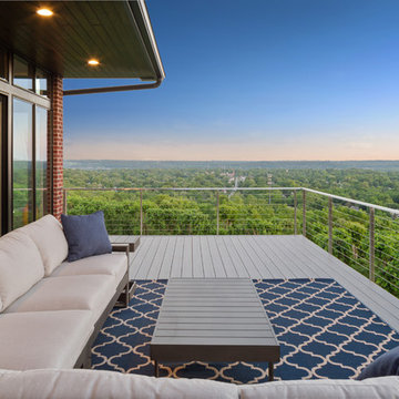 A Custom Contemporary One Story Home In Madeira, Ohio
