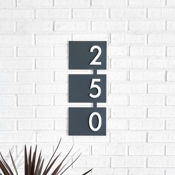 Wall Mounted Address Signs
