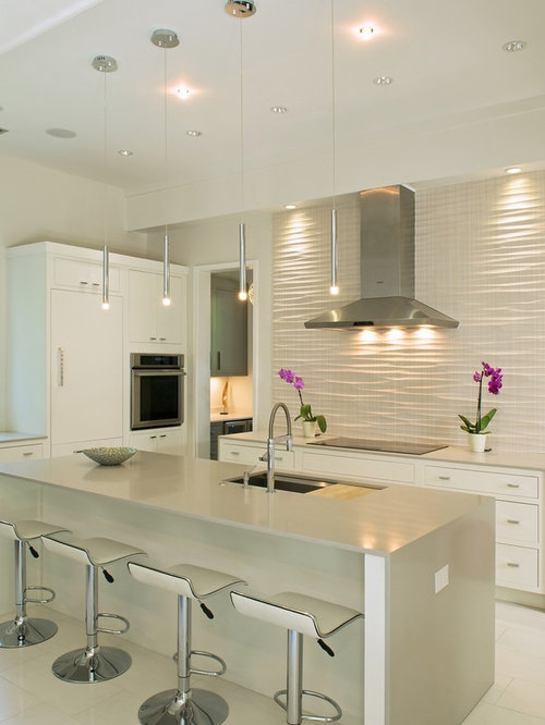 Kitchen Design Ideas, Remodels & Photos with White Cabinets