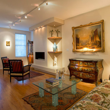 Washington DC Condo - Fireplace and Master Bath