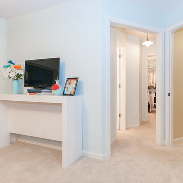Remodeled Two Bedrooms to create a Master Suite