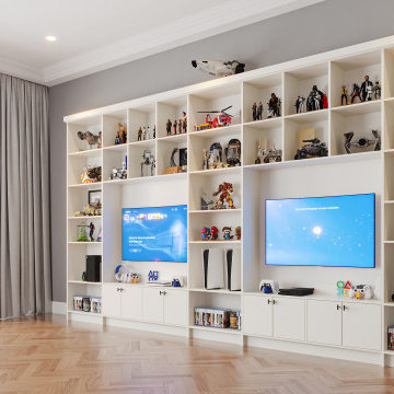 Modern White Game Center