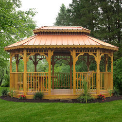 Oblong Gazebo - Gazebos