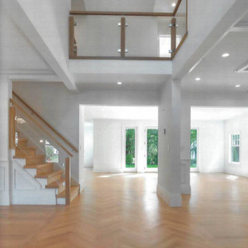 Construction Chronology of a new Luxury Residence in Flower Hill, NY