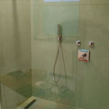 Fugenlose Dusche