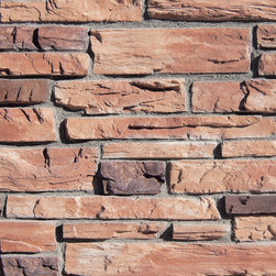 Coronado Stone Products - Coronado Old World Ledge Stone - Color: Sunset Blend - Cultured Stone Veneer - Siding And Stone Veneer