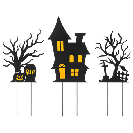 24"H Halloween Metal Yard Stake