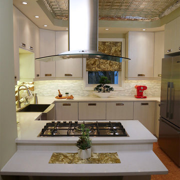 Onyx Backsplash Kitchen