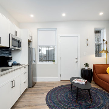 Lawndale Flat Remodel: Brick & Botanicals