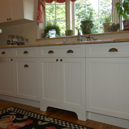 White Thermofoil - Kitchen Cabinetry