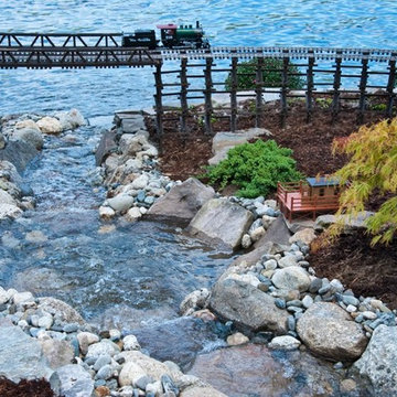 Landscape, Pools, and Waterfalls