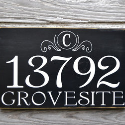 Address Plaques, House Numbers - House Numbers