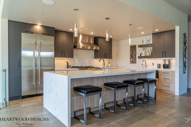 Trendy kitchen photo in Phoenix