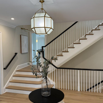Project #138 | An Elegant Entry Staircase