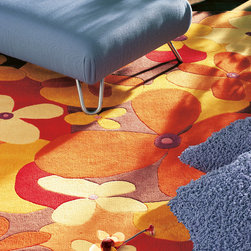 Colourful Summer Rug - Floor Rugs