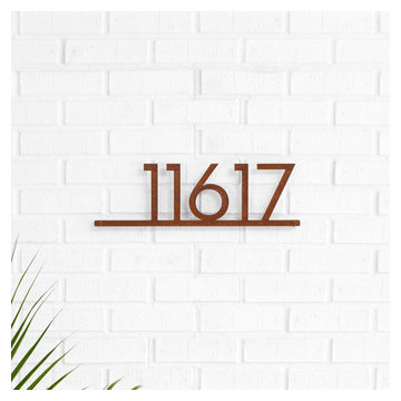 Mod Mettle Address Sign