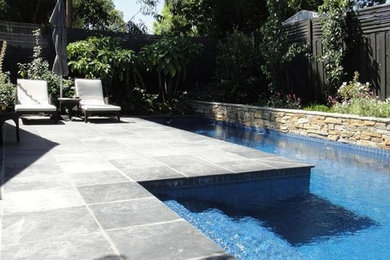 This is an example of a traditional pool in Melbourne.