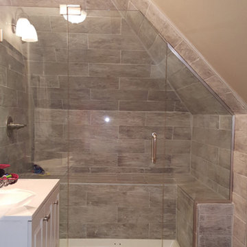 Angled Ceiling Panel Door