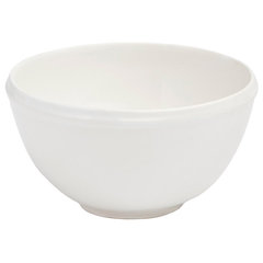 Sterilite 8-Piece Covered Bowl Set, Blue Sky Lids with White Bowls