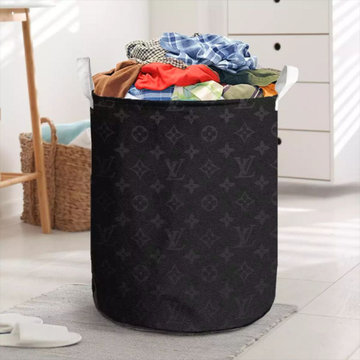 Black Classical Louis Vuitton Laundry Basket