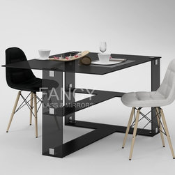 TORY GLASS DINING TABLE - Products