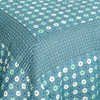 Take This Waltz  100% Cotton 3PC Patchwork Quilt Set (Full/Queen Size)