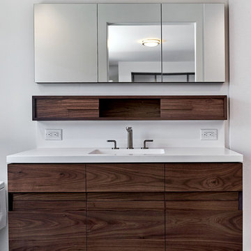 Custom Walnut Vanity