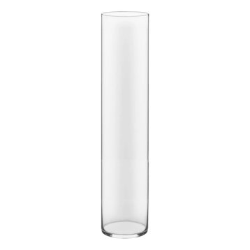 Wedding Centerpiece Clear Glass Cylinder Vase. 5"X24" Set of 4