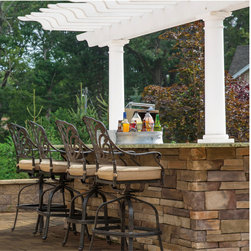outdoor seating - Landscaping Stones And Pavers