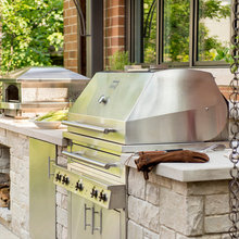 Shipley Cottage - BBQ Wall Design
