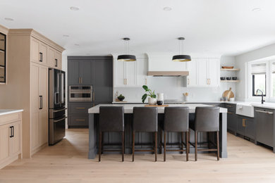 Example of a kitchen design in Calgary