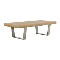 Bateau Elm Cocktail Table - Coffee Tables