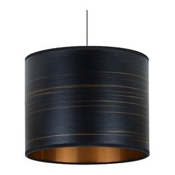Dark Flex Drum Pendant - Pendant Lighting