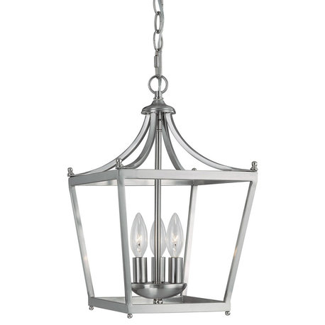 Capital Lighting Stanton 3-LT Foyer Light 4036BN - Brushed Nickel