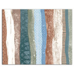 DDCG - Ocean Patterns 11x14 Canvas Wall Art - The  Ocean Patterns 11x14 Canvas Wall Art features an abstract design. This canvas helps you add some seaside style to your home. Durable and lightweight, you take home artwork ready to hang. The outcome is irresistible artistry that ensures a lasting impact on your home.