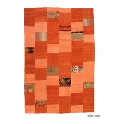 Turkish Patchwork Kilim Rug - Area Rugs