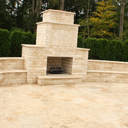 Toms River New Jersey - Walnut Travertine - Outdoor Products