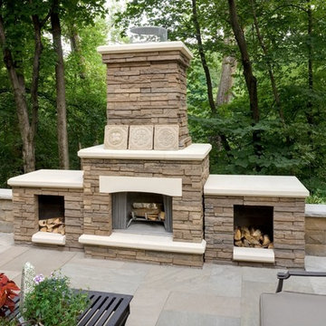 Statement Fireplace | Outdoor Living at Every Level | Orono, MN