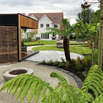 Large Family Garden Design