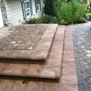 Dove Ct, Patio and sidewalk.