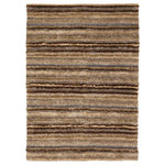 Chandra - Delight Contemporary Area Rug, 7'9"x10'6" - Update the look of your living room, bedroom or entryway with the Delight Contemporary Area Rug from Chandra. Handwoven by skilled artisans, this rug features authentic craftsmanship and a beautiful, shag design with no backing. The rug has a 1" pile height and is sure to make an alluring statement in your home.