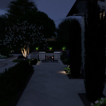 Neutral Estate Pool, Pavillion, Fireplace, Spa, Pickleball, and Garden